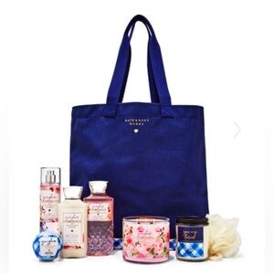 NEW BATH AND BODY WORKS LIMITED EDITION Gingham Gift Bundle